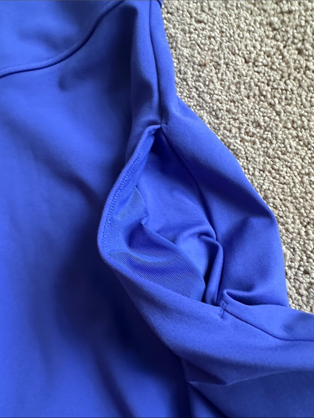 ATHLETA Conscious Athletic Dress Lazurite Blue Racerback UPF Pockets - Picture 10 of 14